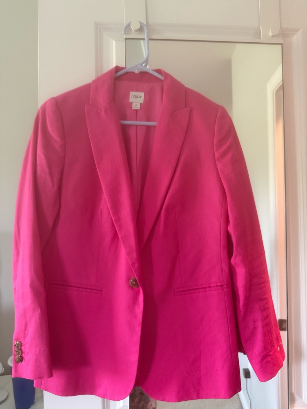 JCrew linen Blazer